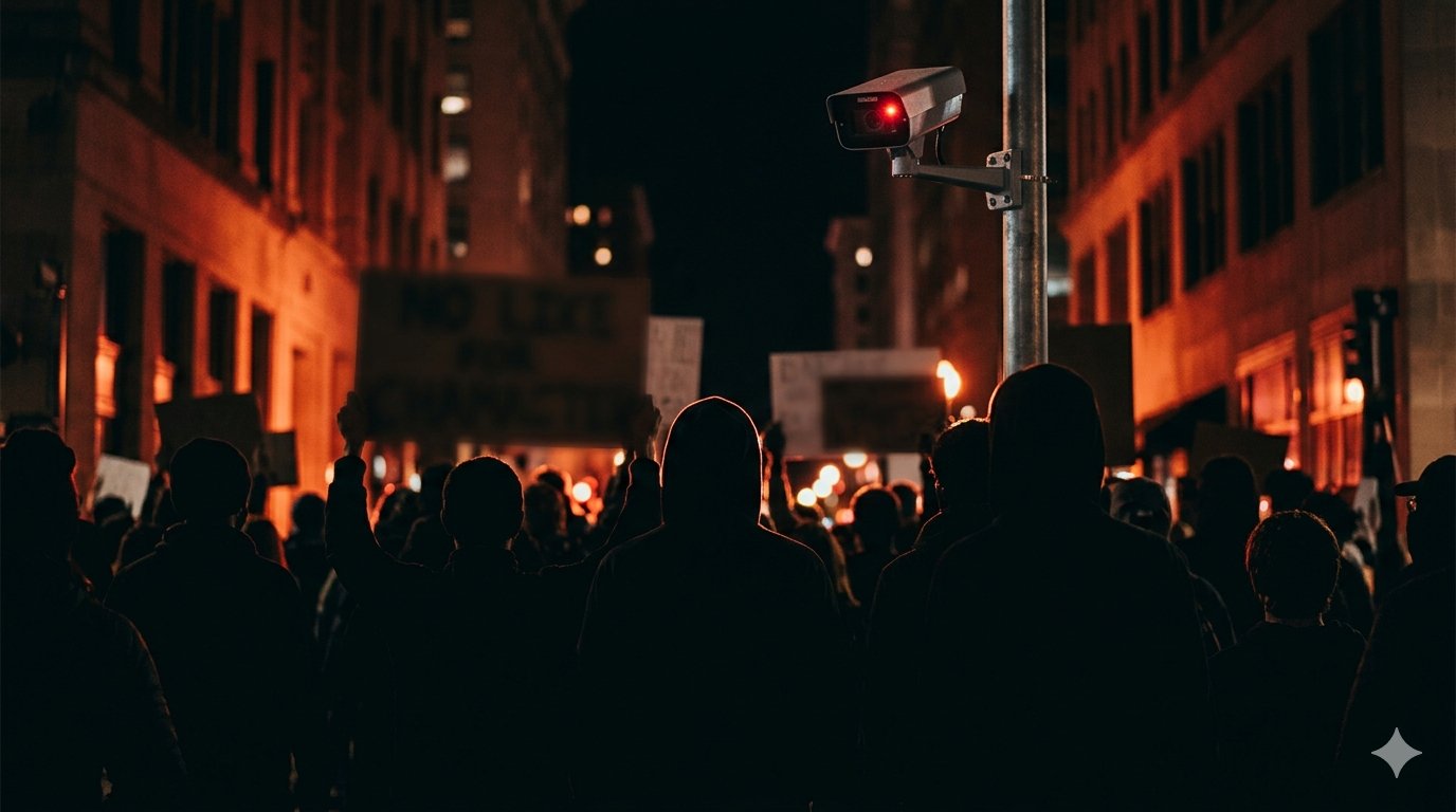 Dark web credential listing interface, redacted, with Flock Safety referenced