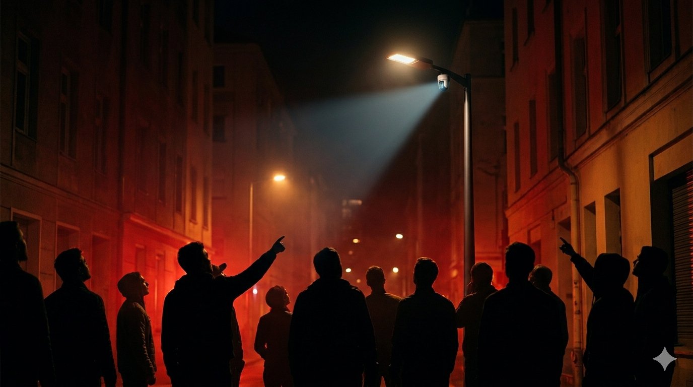 New Ubicquia and Flock Safety smart streetlight camera units being installed in San Diego