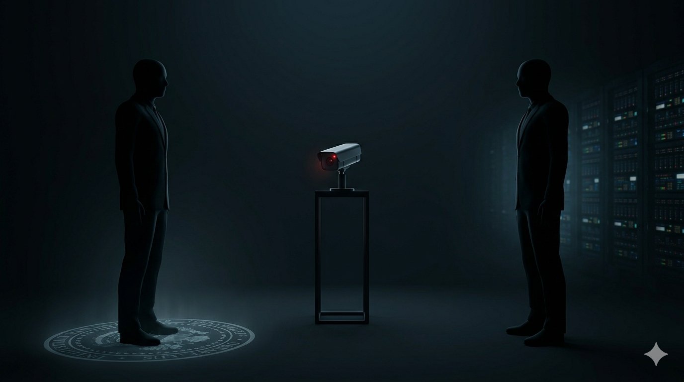 San Diego streetlight camera with shared power supply highlighted